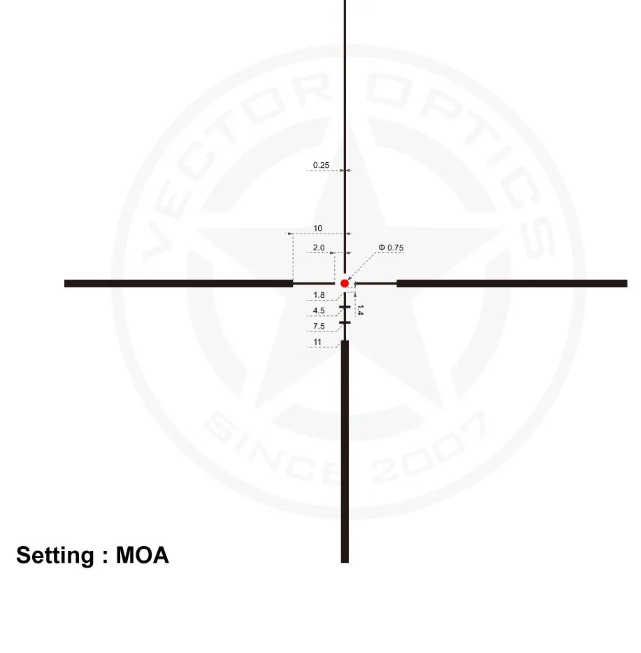 Оптический прицел Vector Optics Continental 2-12x50 Hunting — изображение 13