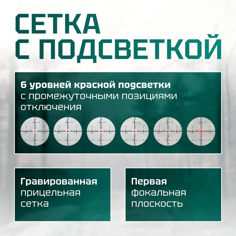 Оптический прицел Vector Optics Continental 4-24x56 FFP — изображение 7