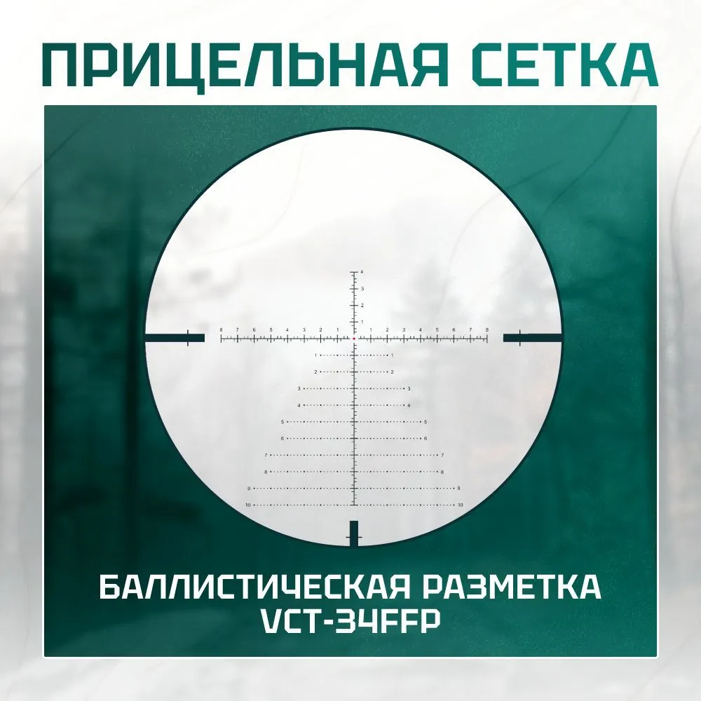 Оптический прицел Vector Optics Continental 4-24x56 FFP — изображение 6