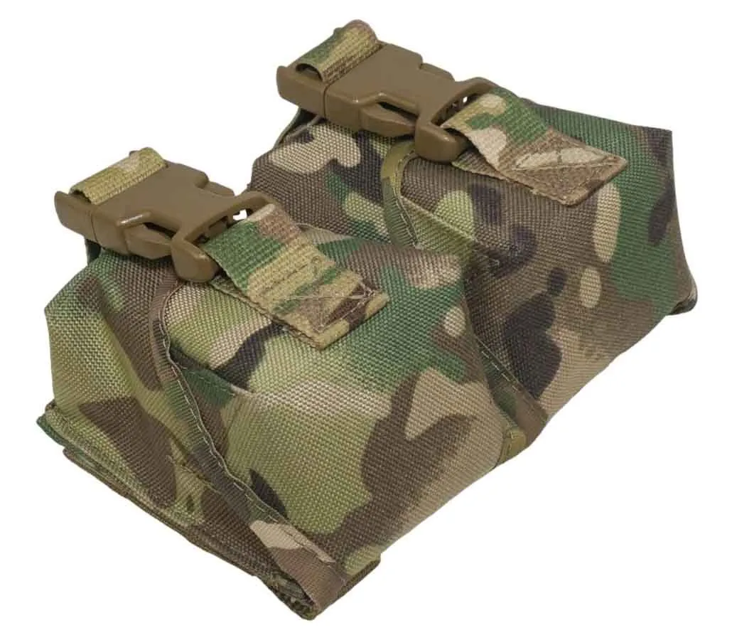 Двойной гранатный подсумок Strike MOLLE (мультикам) — изображение 9