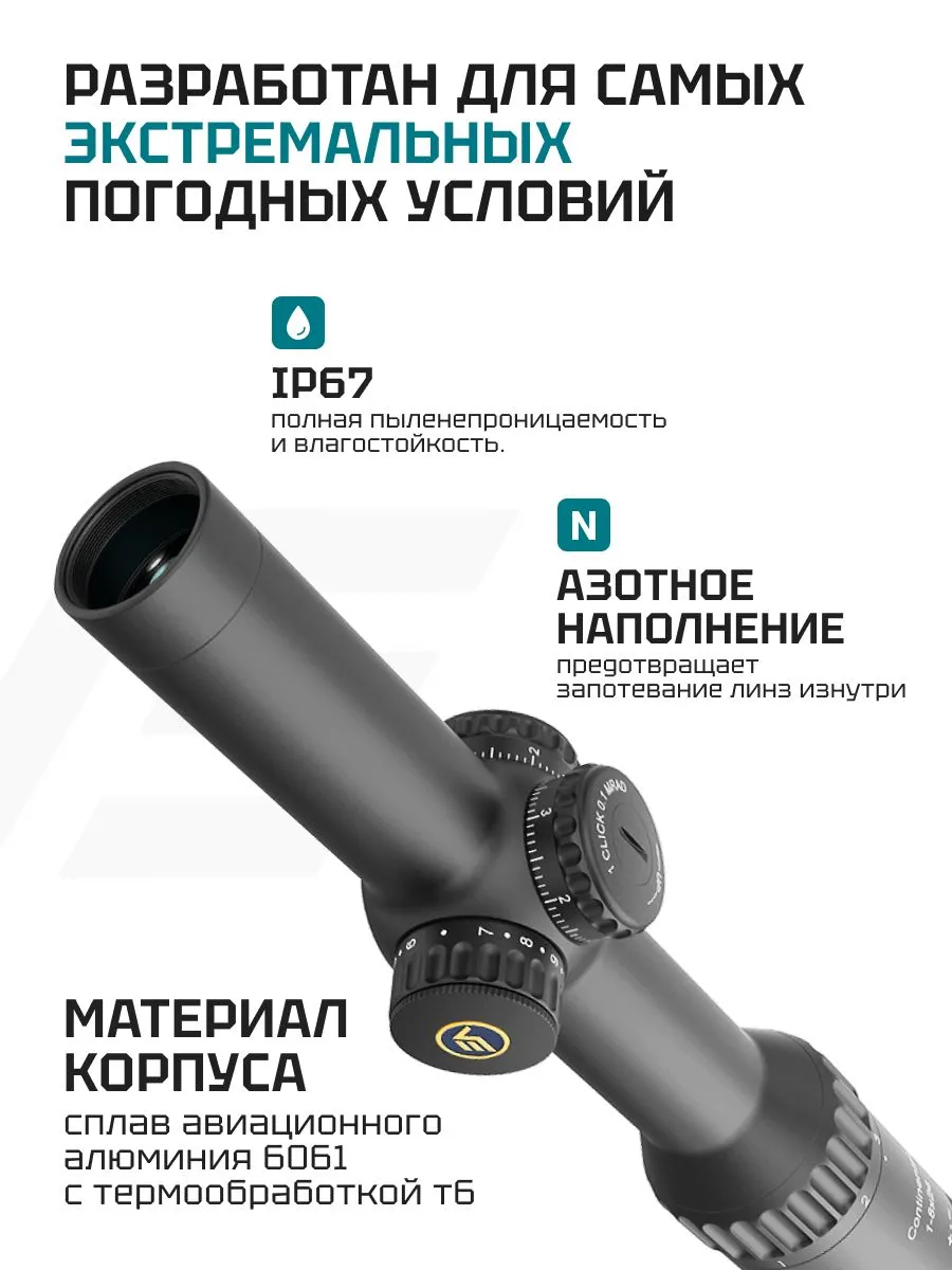 Оптический прицел Vector Optics Continental 1-8x24 — изображение 12