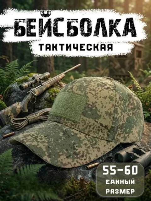 Камуфляжная бейсболка Военторг РФ (хлопок, ВВЗ)