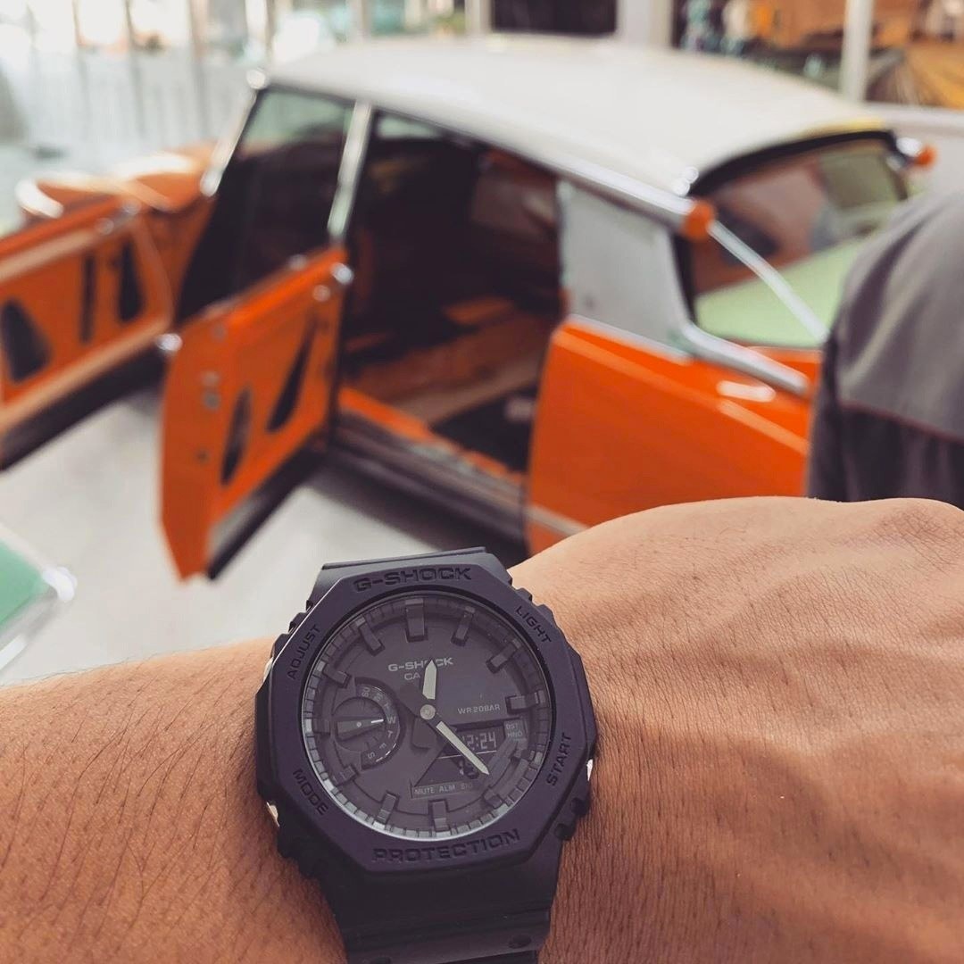Тактические часы Casio G-Shock чёрные — фото 2