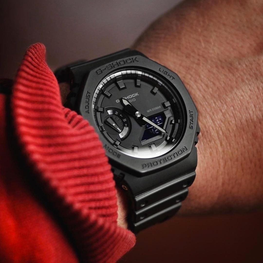 Тактические часы Casio G-Shock чёрные — фото 3